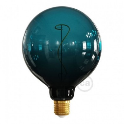 Bombilla LED Globo G125 Serie Pastel, Dusk, filamento laminado 4W E27 Regulable 2200K