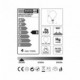 Bombilla LED Globo G125 Serie Pastel, Dusk, filamento laminado 4W E27 Regulable 2200K