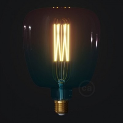 Bombilla LED XXL Bona Serie Pastel, Dream, filamento recto 4W E27 Regulable 2200K