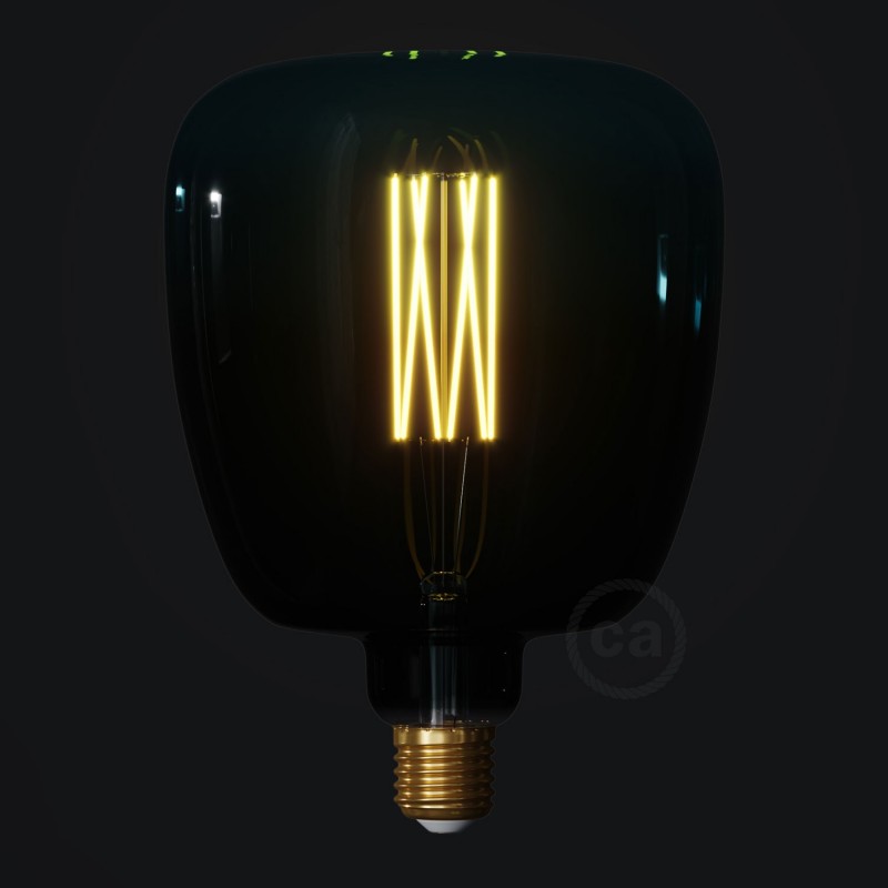 Bombilla LED XXL Bona Serie Pastel, Dusk, filamento recto 4W E27 Regulable 2200K