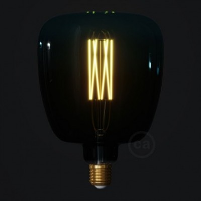 Bombilla LED XXL Bona Serie Pastel, Dusk, filamento recto 4W E27 Regulable 2200K