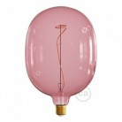 Bombilla LED XXL Egg Serie Pastel, Berry Red filamento laminado 4W E27 Regulable 2200K
