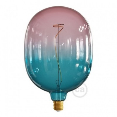 Bombilla LED XXL Egg Serie Pastel, Dream filamento laminado 4W E27 Regulable 2200K