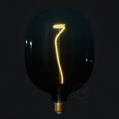 Bombilla LED XXL Egg Serie Pastel, Dusk filamento laminado 4W E27 Regulable 2200K