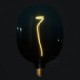 Bombilla LED XXL Egg Serie Pastel, Dusk filamento laminado 4W E27 Regulable 2200K