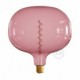 Bombilla LED XXL Cobble Serie Pastel, Berry Red filamento espiral 4W E27 Regulable 2200K