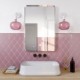 Bombilla LED XXL Cobble Serie Pastel, Berry Red filamento espiral 4W E27 Regulable 2200K
