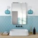 Bombilla LED XXL Cobble Serie Pastel, Ocean Blue filamento espiral 4W E27 Regulable 2200K