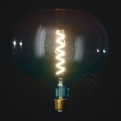 Bombilla LED XXL Cobble Serie Pastel, Dream filamento espiral 4W E27 Regulable 2200K