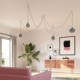 Bombilla LED XXL Cobble Serie Pastel, Dream filamento espiral 4W E27 Regulable 2200K