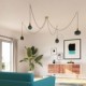 Bombilla LED XXL Cobble Serie Pastel, Dusk filamento espiral 4W E27 Regulable 2200K