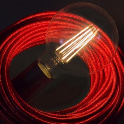 Bombilla Transparente LED Globo G95 Filamento Largo 7,5W E27 Decorativa Vintage Dimmable 2200K