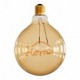 Bombilla Globo G125 LED Dorada para suspensiones - Filamento letra "Home" - 5W E27 Decorativa Vintage 2000K
