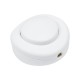 Interruptor de pie unipolar Blanco