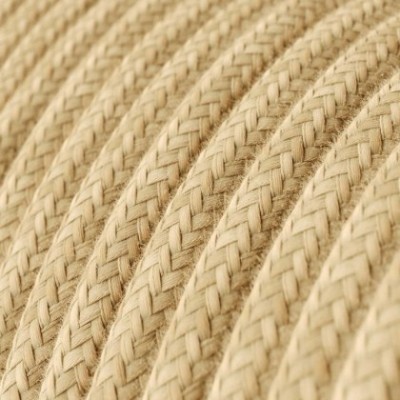Cable Eléctrico Redondo Recubierto en Jute RN06