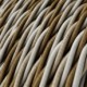 Cable Eléctrico Trenzado Recubierto en tejido Efecto Seda Windsor TG01