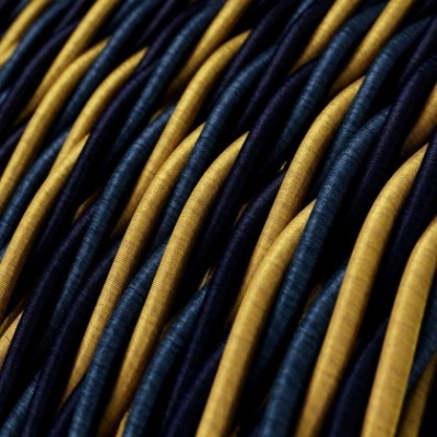 Cable Eléctrico Trenzado Recubierto en tejido Efecto Seda Savoia TG09