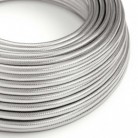 Cable Eléctrico Redondo recubierto de cobre 100% Acabado Plata