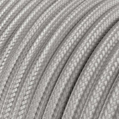 Cable Eléctrico Redondo recubierto de cobre 100% Acabado Plata
