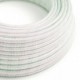 Cable Eléctrico Redondo recubierto en tejido efecto Seda, Glitter Unicorn RL00