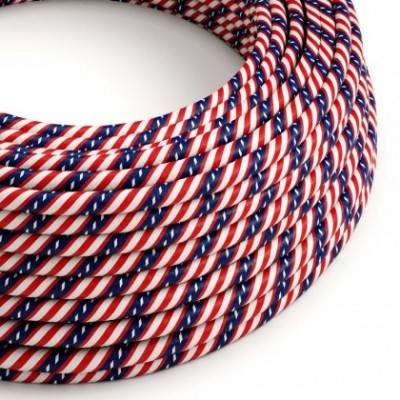 Cable Eléctrico redondo Vertigo HD recubierto en Textil Washington ERM45