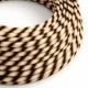 Cable Eléctrico redondo Vertigo HD recubierto en Textil Mr Brown ERM61