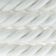 Cordón XL, cable eléctrico 3x0,75, recubierto en algodón en bruto. Diámetro: 16mm.