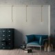Cordon XL, cable eléctrico 3x0,75. Revestimiento de tejido lucído Orleans. Diámetro: 16mm.