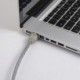 Cable Lan Ethernet Cat 5e con conectores RJ45 - RZ04 Efecto Seda Blanco y Negro