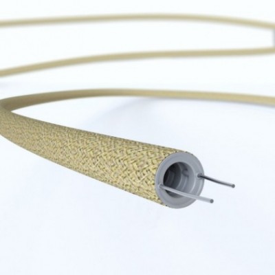 Creative-Tube, Tubo flexible con revestimiento de Jute RN06, diámetro 16 mm