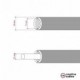 Creative-Tube, Tubo flexible con revestimiento de Jute RN06, diámetro 16 mm