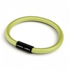 Pulsera con cierre magnético negro mate y cable RM32