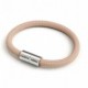 Pulsera con cierre magnético de plata mate y cable RD71