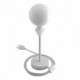 Alzaluce para Pantallas - lámpara de mesa en metal con cable, interruptor, clavija de 2 polos