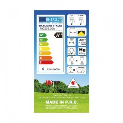 Bombilla LED R50 Satin 4W E14 Regulable 2700K