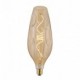 Bombilla Dorada LED Bumped Botella filamento Curvado Espiral 5W E27 regulable 2000K
