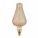 Bombilla Dorada LED DemiJohn 160 filamento Curvado Espiral 5W E27 regulable 2000K