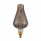 Bombilla Smoky LED DemiJohn 160 filamento Curvado Espiral 5W E27 regulable 2000K