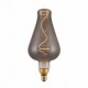 Bombilla Smoky LED DemiJohn 160 filamento Curvado Espiral 5W E27 regulable 2000K