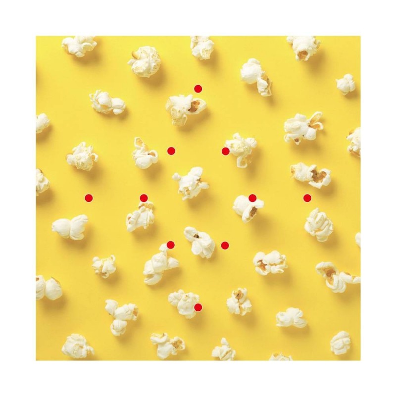 Kit rosetón XXL Rose-One cuadrado, 400 mm con 10 agujeros