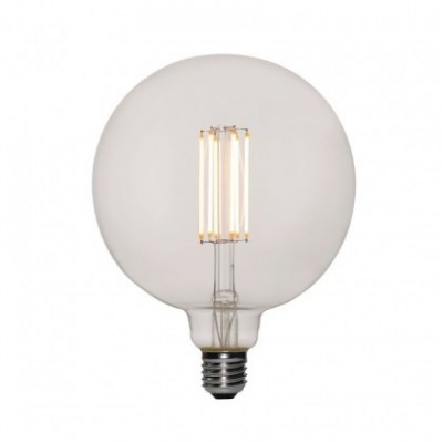 Bombilla LED XXL Transparente Esfera G155 Filamento recto 7W E27 regulable 2200K