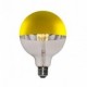 Bombilla LED Globo G125 media esfera dorado 7W E27 2700K Dimmable