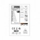 Bombilla LED Globo G125 media esfera dorado 7W E27 2700K Dimmable