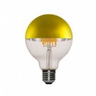 Bombilla LED Globo G95 media esfera dorado 7W E27 2700K Dimmable