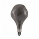 Bombilla XXL LED Smoky Bumped Pera A165 filamento Curvado Espiral 5W E27 regulable 2000K
