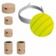 Kit Wiggle Filé System - con 3m cable textil guirnalda y 5 accesorios de madera