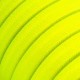 Cable eléctrico para Guirnalda recubierto en tejido Efecto Seda Amarillo Fluo CF10