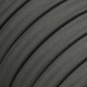 Cable eléctrico para Guirnalda recubierto en tejido Efecto Seda Gris CM03