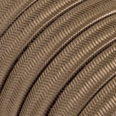 Cable eléctrico para Guirnalda recubierto en tejido Efecto Seda Cipria CM27
