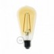 Bombilla Dorada LED Edison ST64 Filamento Largo 4W E27 Decorativa Vintage 2000K